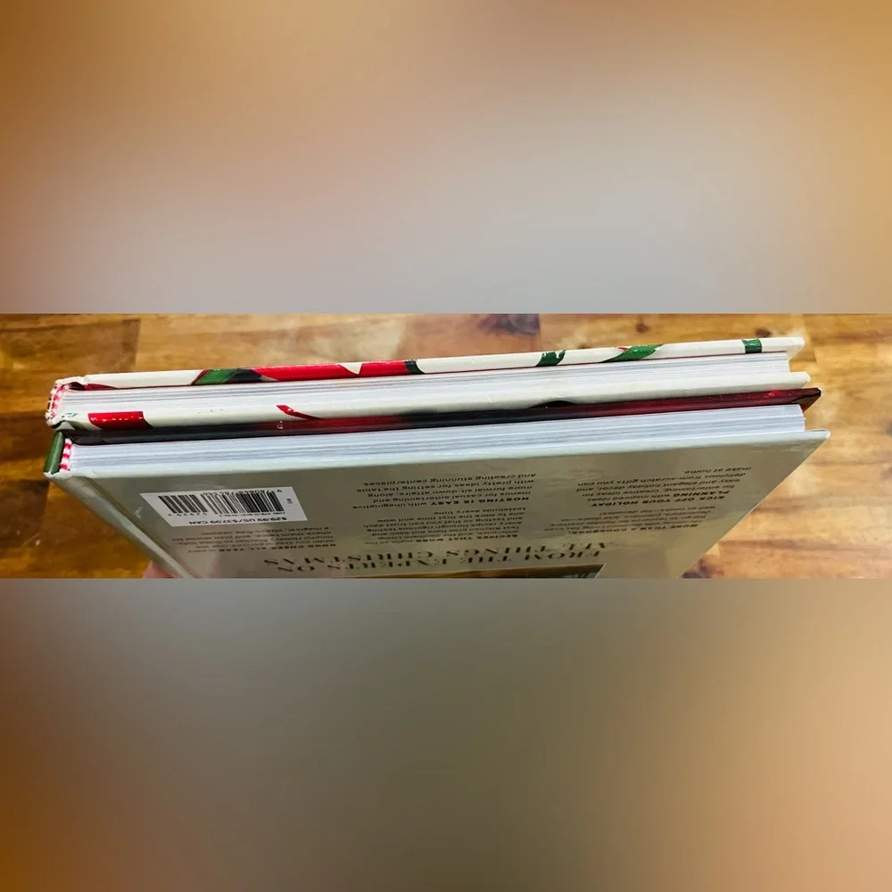 Christmas with Southern Living Book Set –1985 & 2022 Editions In New Condition
